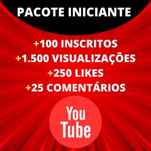 Pacote Iniciante para Youtube - DivulgaÃ§Ã£o