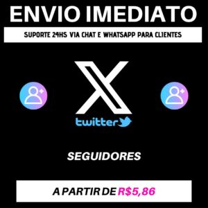 comprar seguidores x / twitter